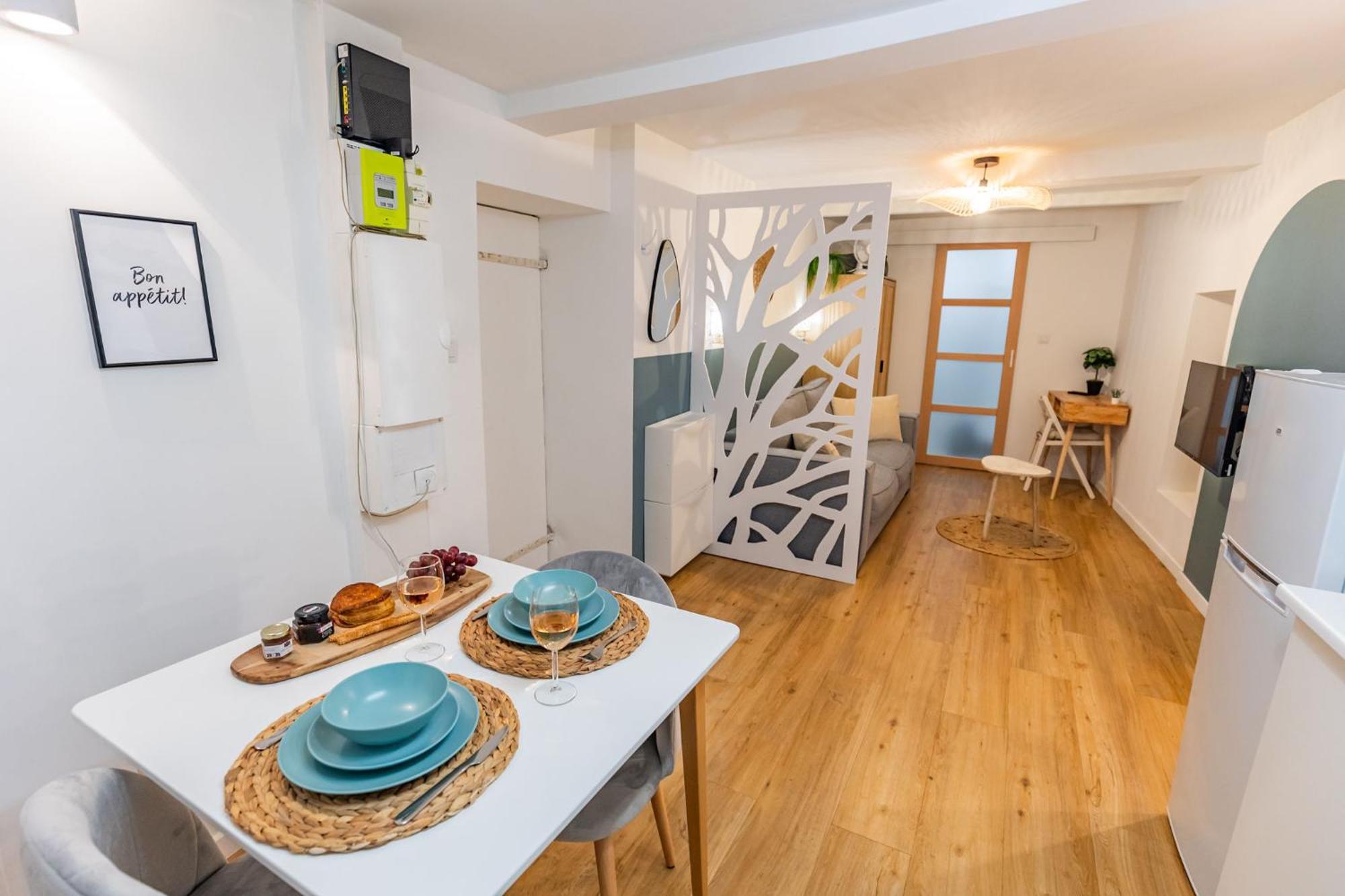 Studio Cozy Centre Avec Parking Grasse Exterior foto